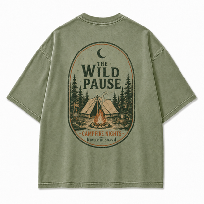 The Wild Pause Campfire Nights Graphic Tee