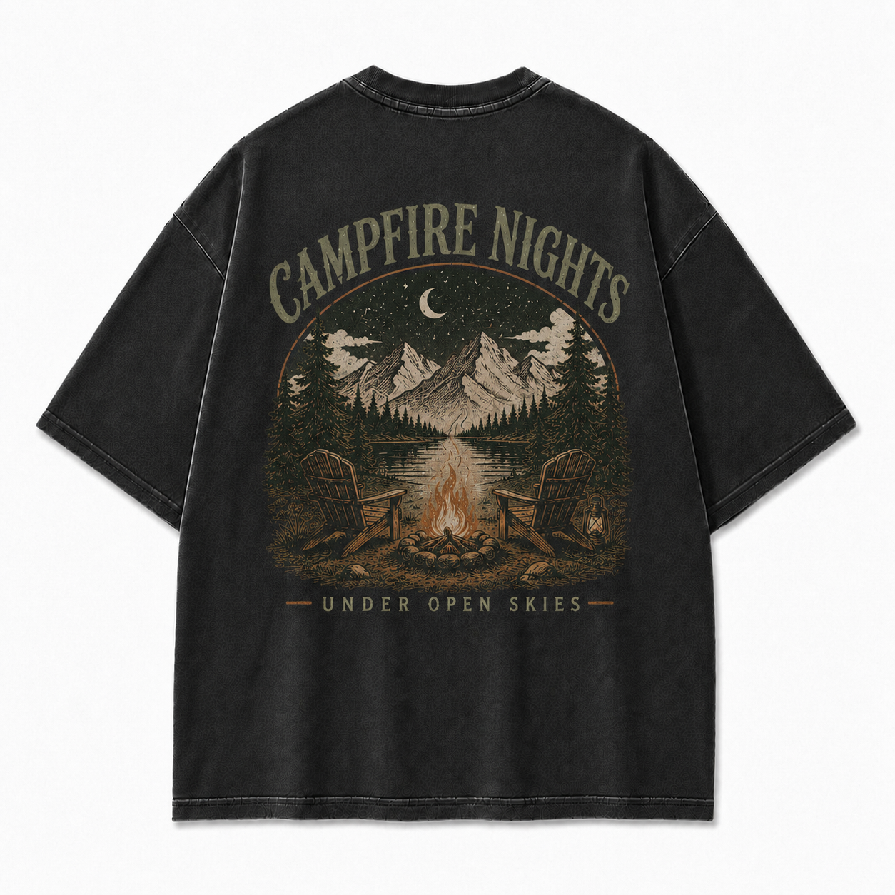 Under Open Skies Campfire Nights Graphic Tee