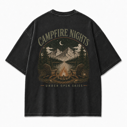 Under Open Skies Campfire Nights Graphic Tee