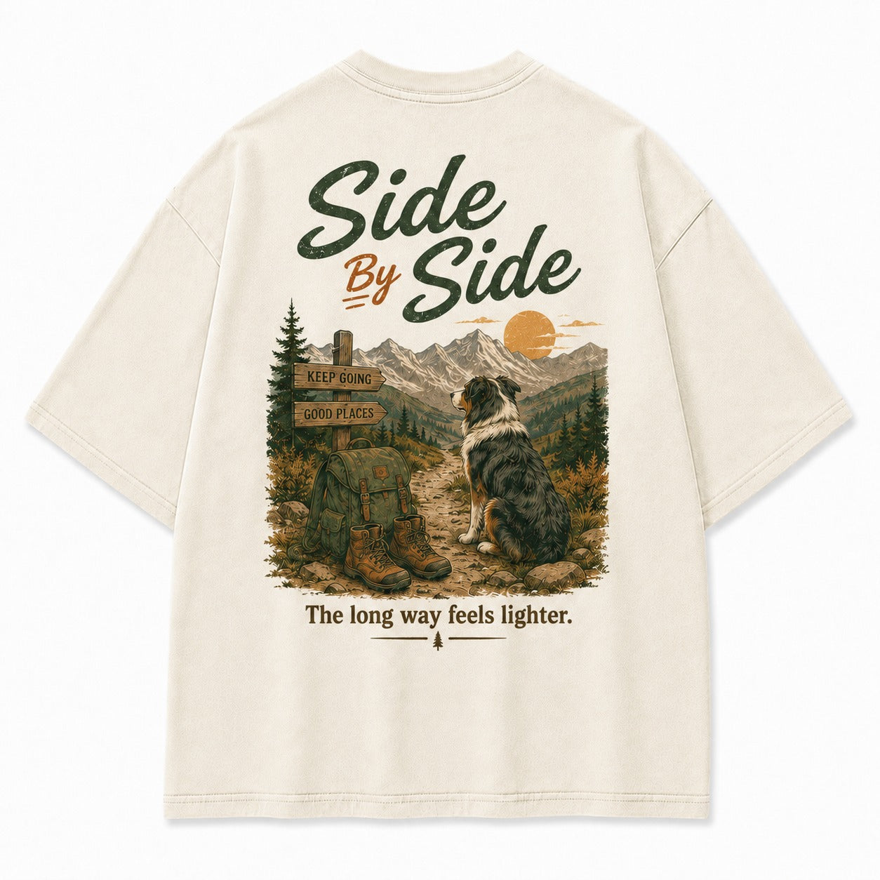 Side by Side Through Every Trail Tee