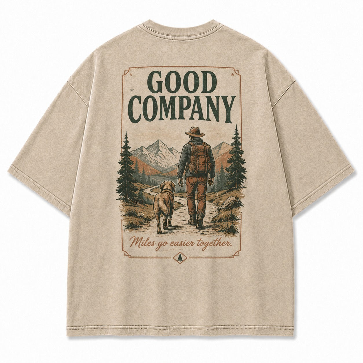 Good Company Makes Miles Easier Tee