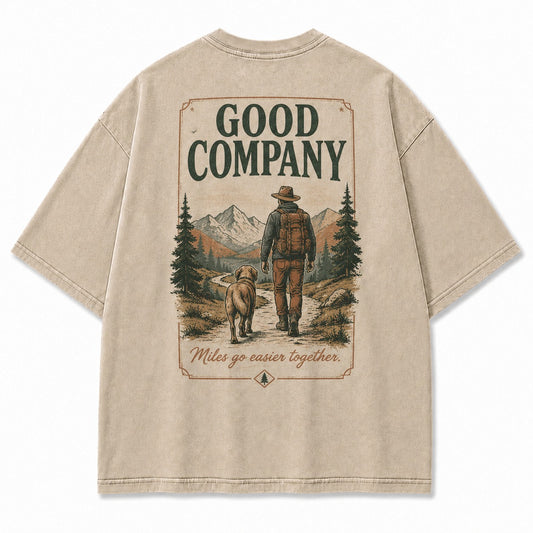 Good Company Makes Miles Easier Tee