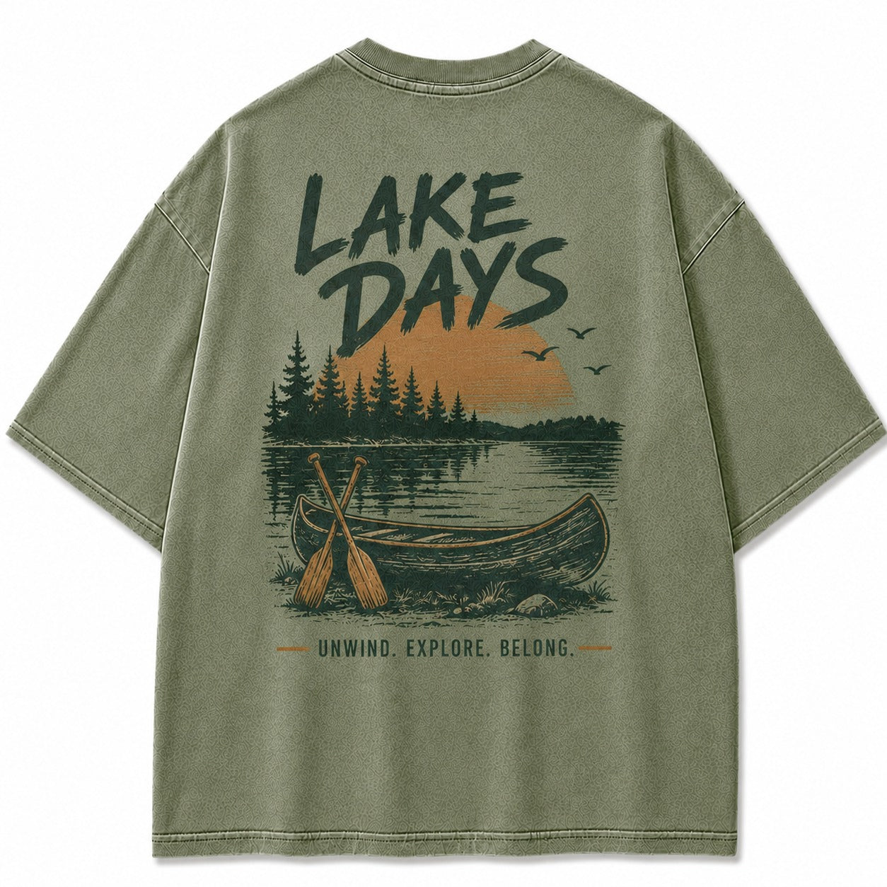 Quiet Waters Lake Graphic Tee