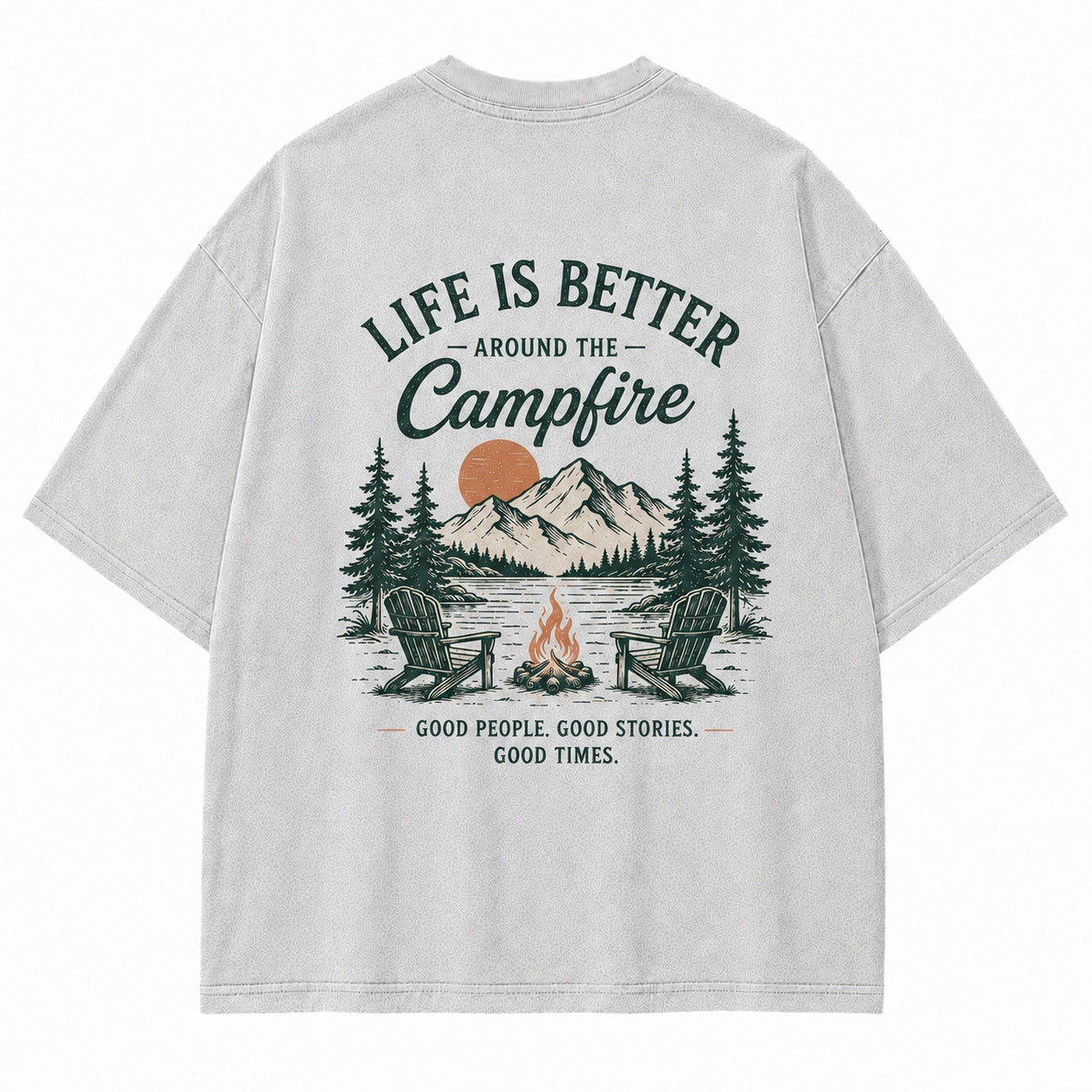 Campfire Evenings Outdoor Graphic Tee