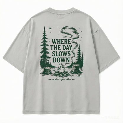 Slow Day Open Skies Graphic Tee