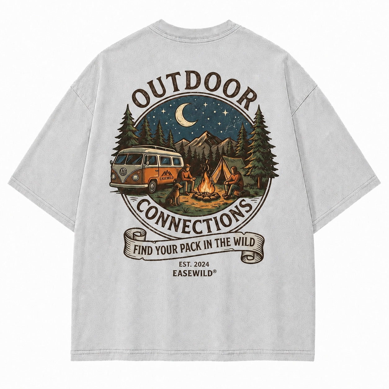 Outdoor Connections Campfire Graphic Tee