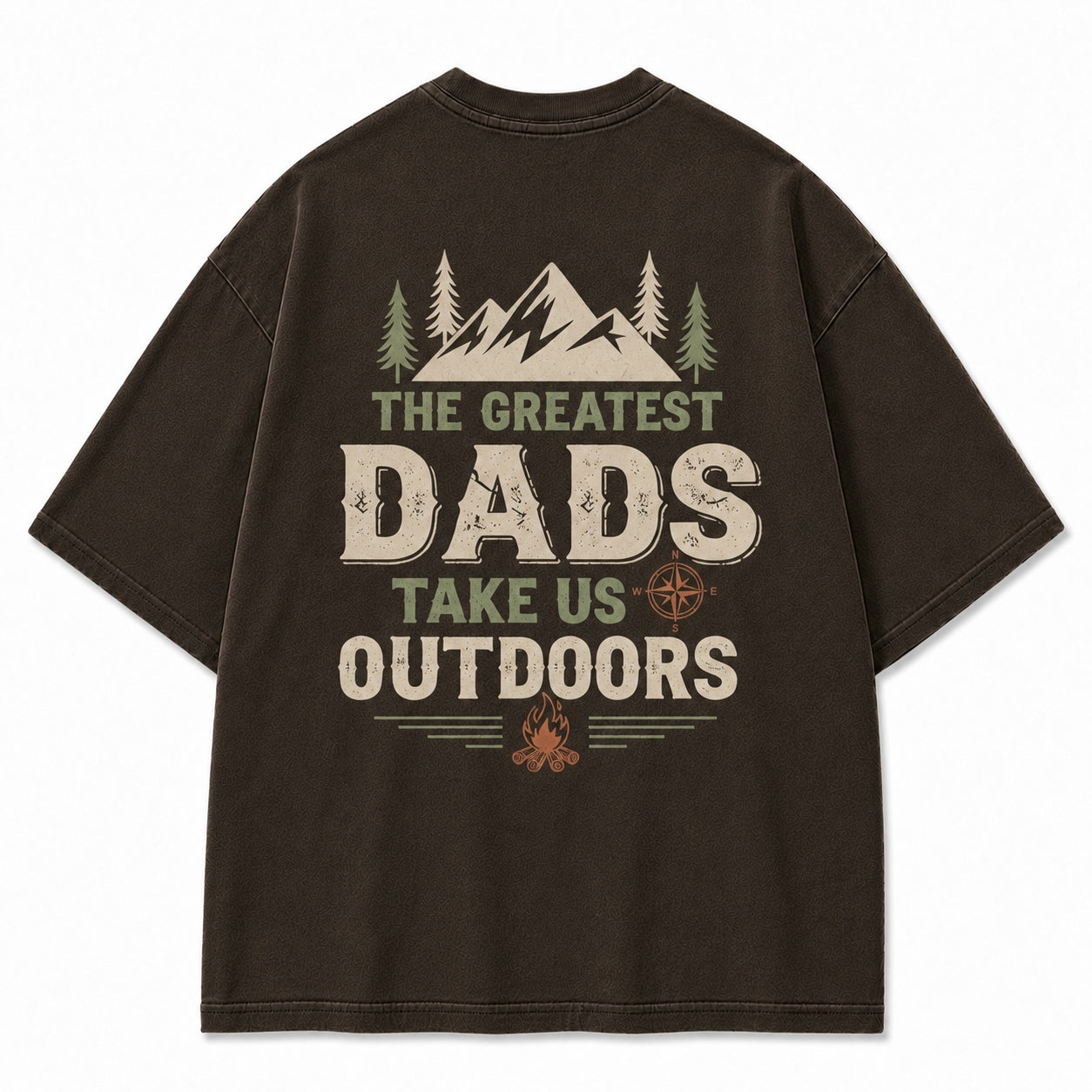 Greatest Dad Outdoors Graphic Tee