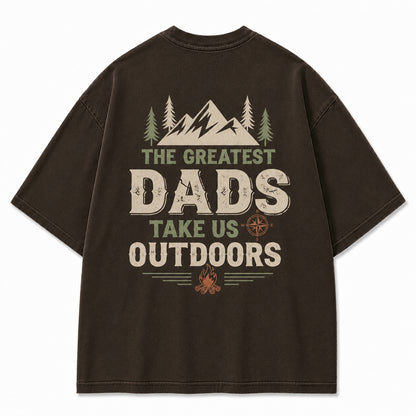 Greatest Dad Outdoors Graphic Tee