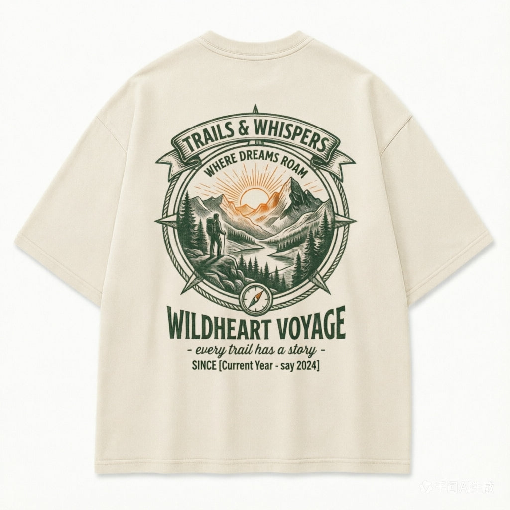 Wildheart Voyage Mountain Graphic Tee