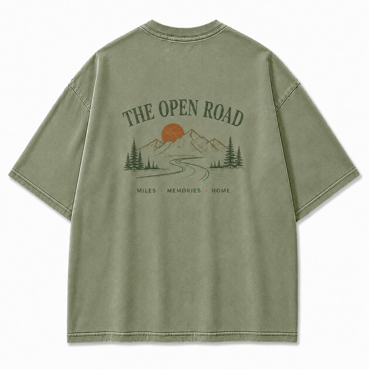 Where the Open Road Feels Like Miles, Memories, and Home Tee
