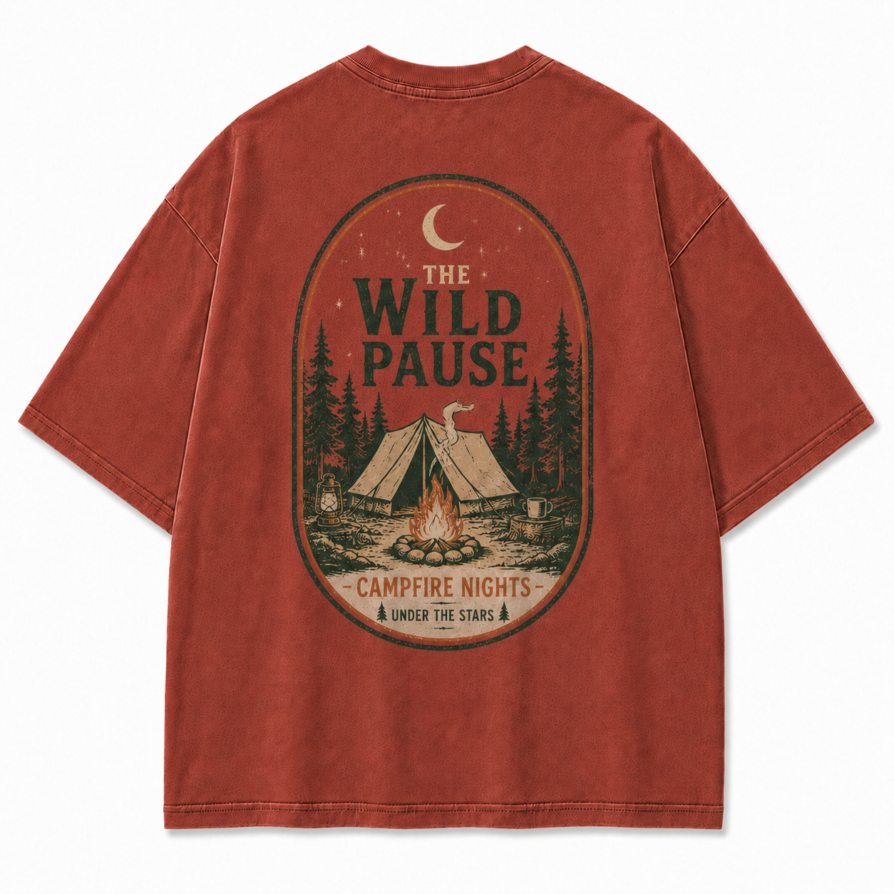 The Wild Pause Campfire Nights Graphic Tee