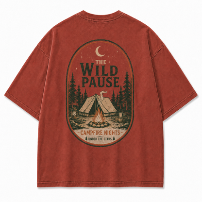 The Wild Pause Campfire Nights Graphic Tee