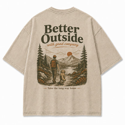 Take the Long Way Home with Good Company Tee