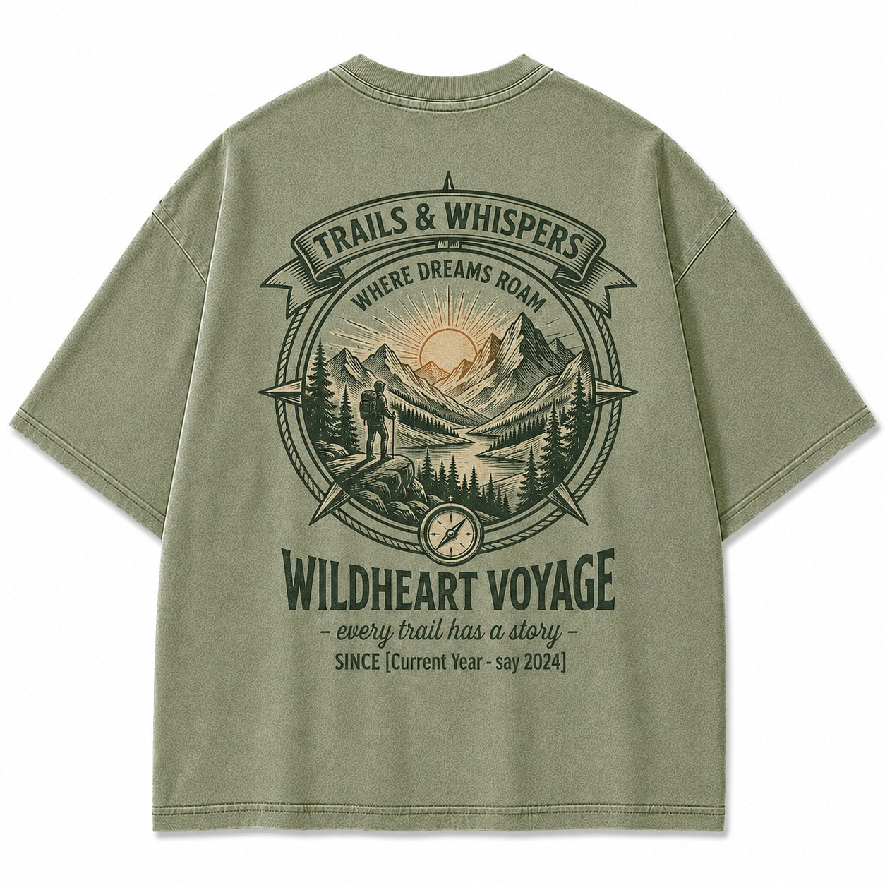 Wildheart Voyage Mountain Graphic Tee