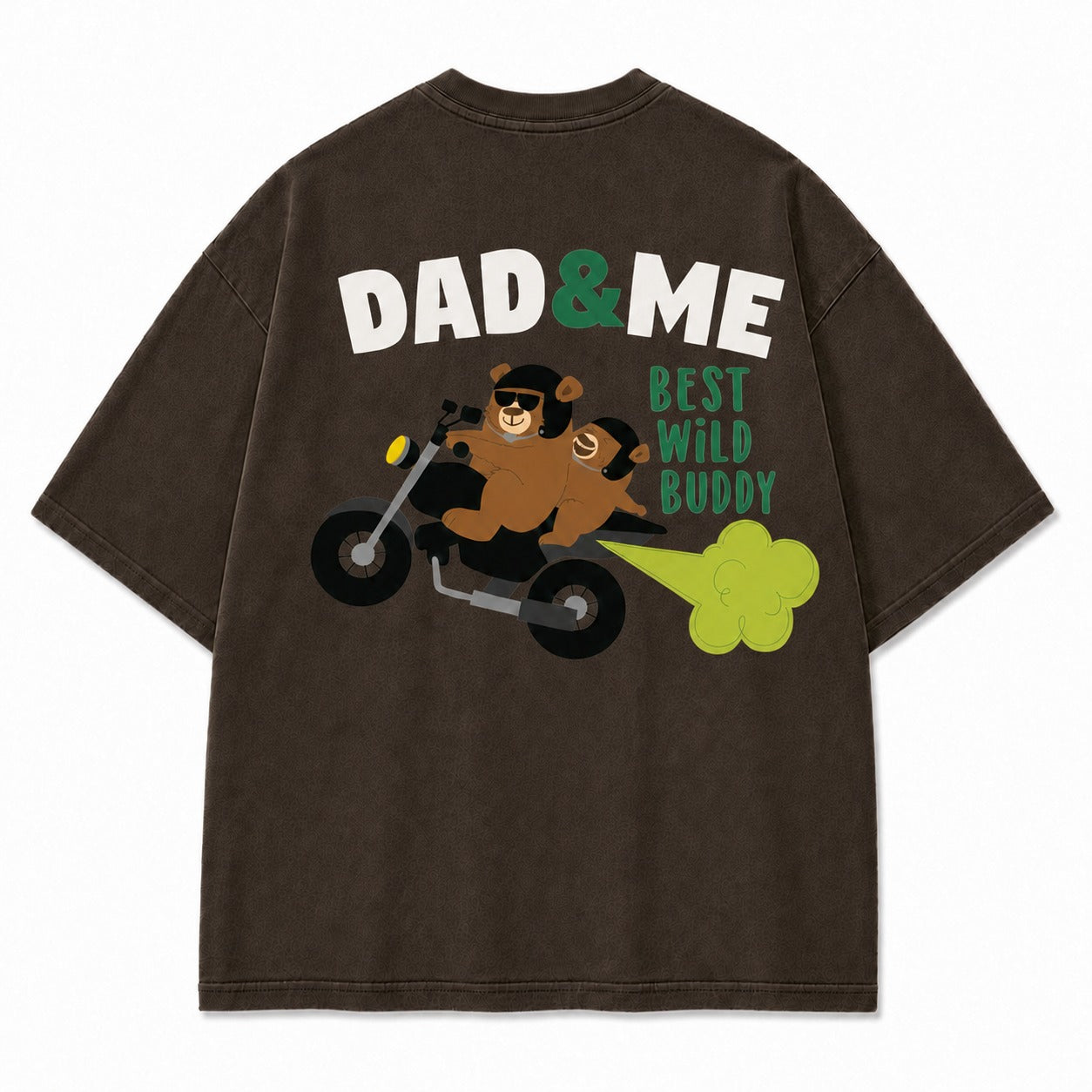 Dad & Me Wild Buddy Washed T-Shirt