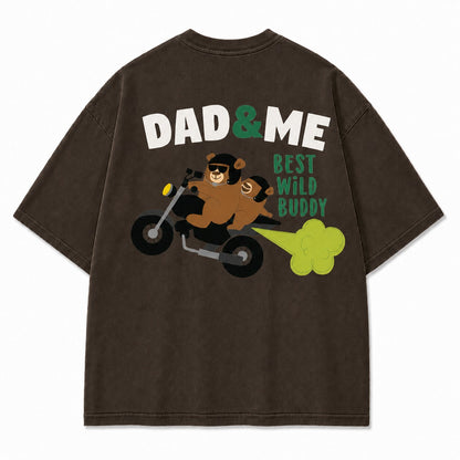 Dad & Me Wild Buddy Washed T-Shirt