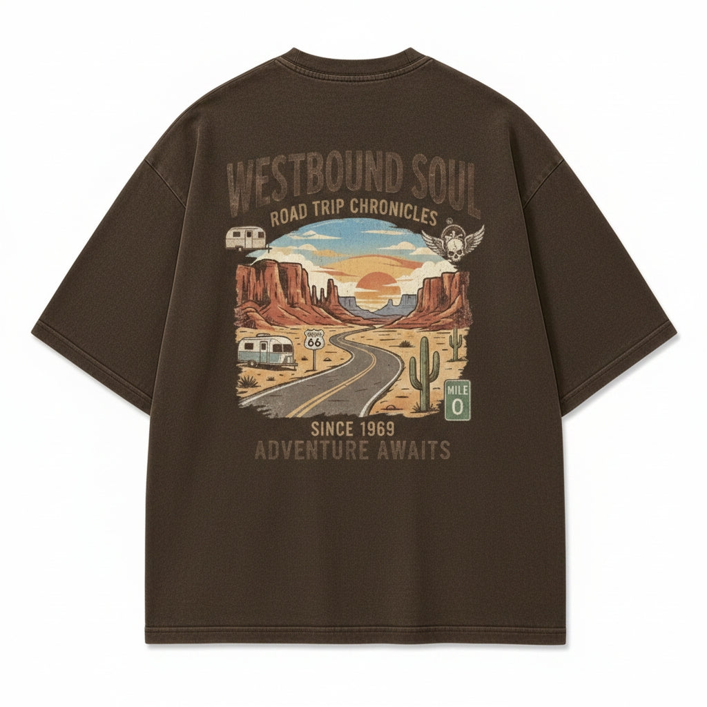 Westbound Soul Adventure Awaits Tee