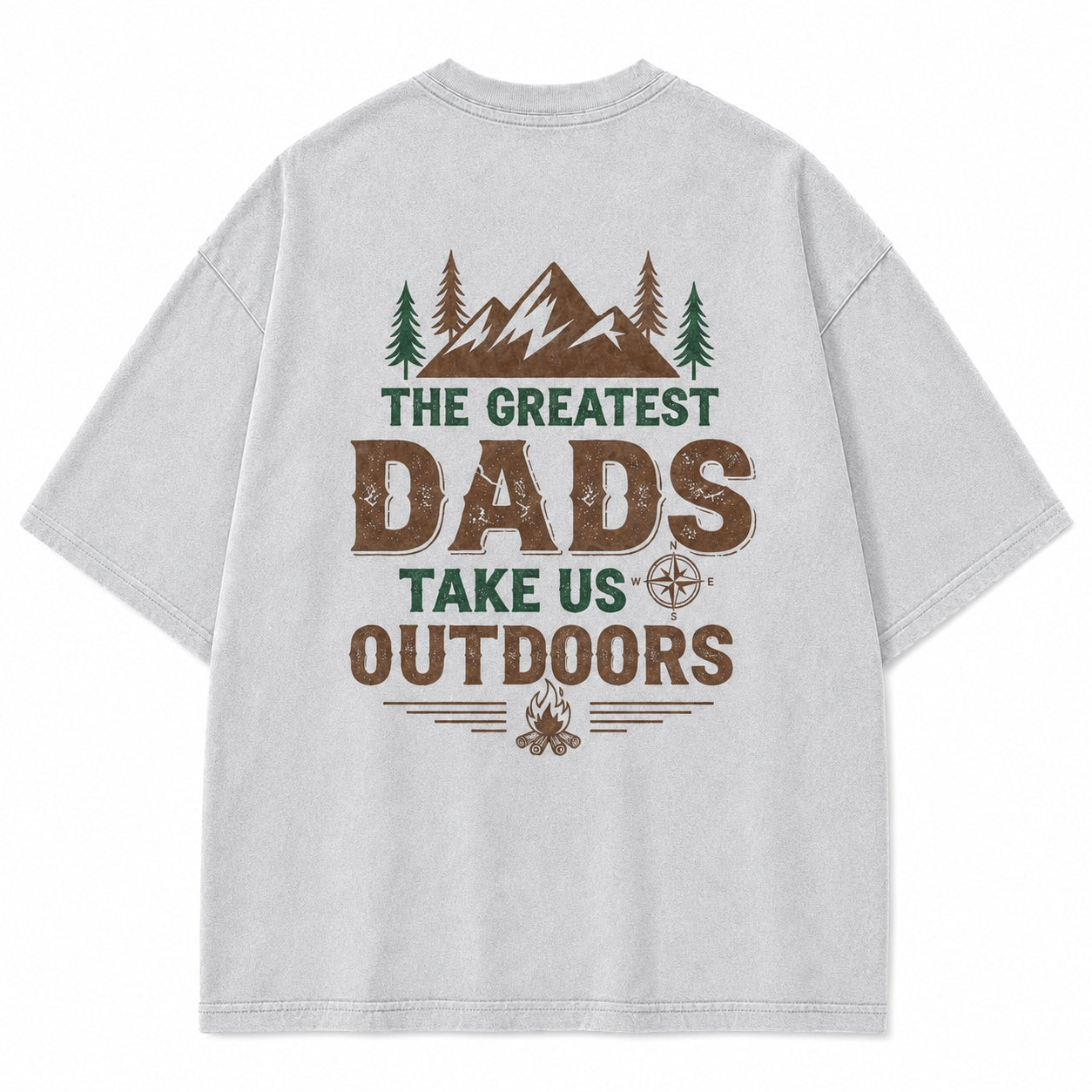 Greatest Dad Outdoors Graphic Tee