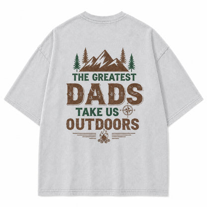 Greatest Dad Outdoors Graphic Tee
