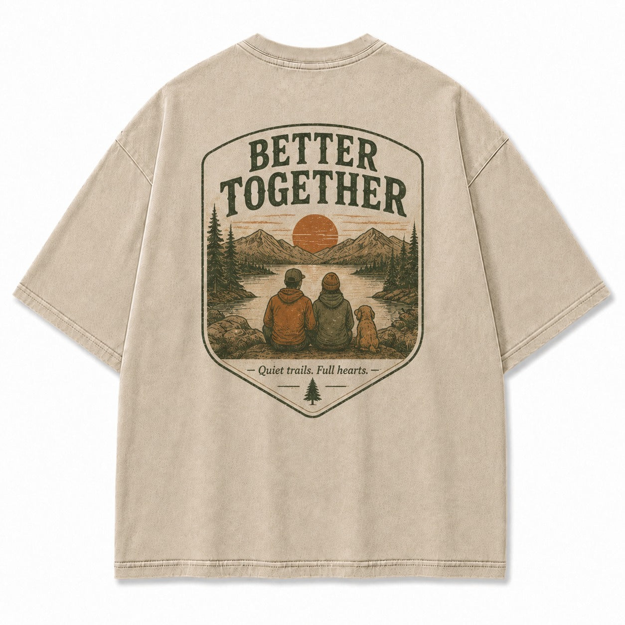 Better Together on Quiet Trails Tee