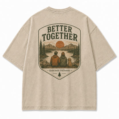Better Together on Quiet Trails Tee