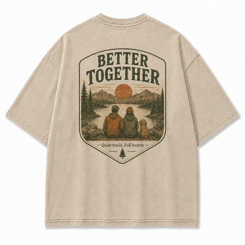 Better Together on Quiet Trails Tee