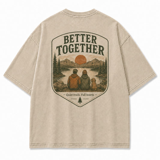 Better Together on Quiet Trails Tee