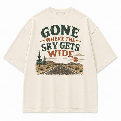 Gone Where the Sky Gets Wide Tee
