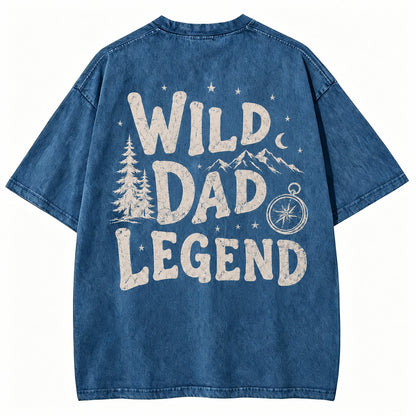 Wild Dad Legend Outdoor Washed T-Shirt