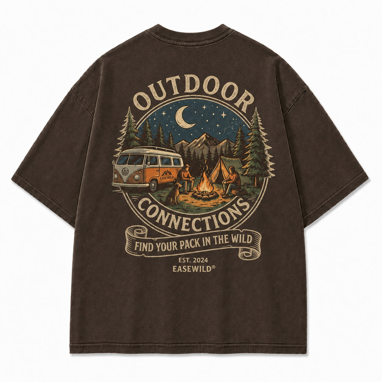 Outdoor Connections Campfire Graphic Tee