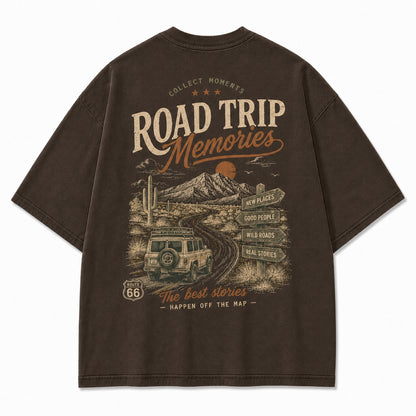 Desert Route Road Trip Graphic Tee