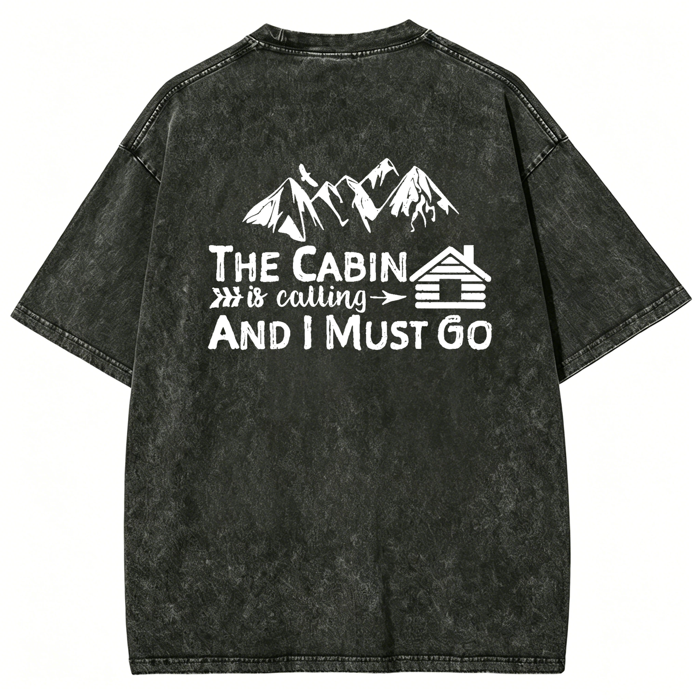 The Cabin Is Calling Washed T-Shirt