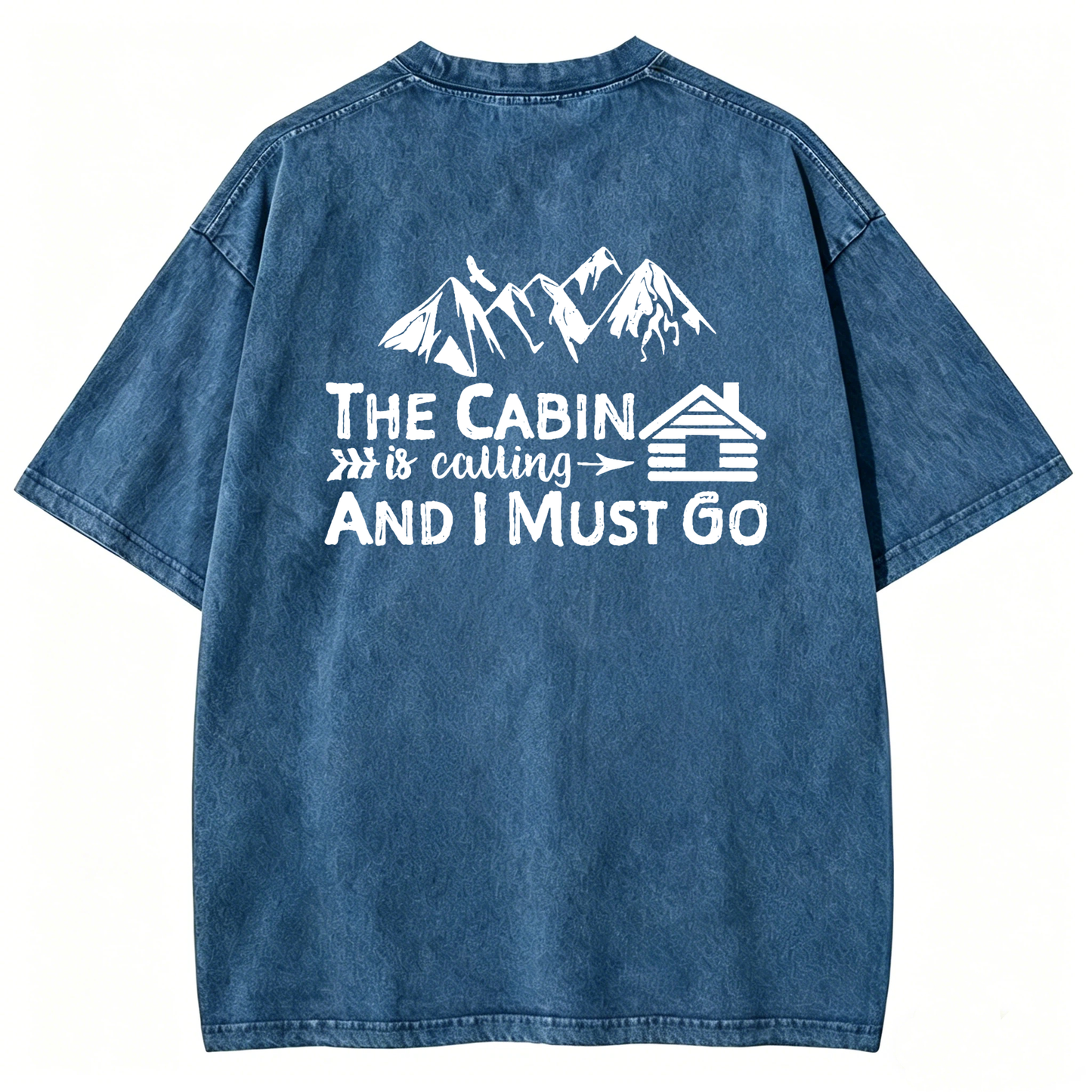 The Cabin Is Calling Washed T-Shirt