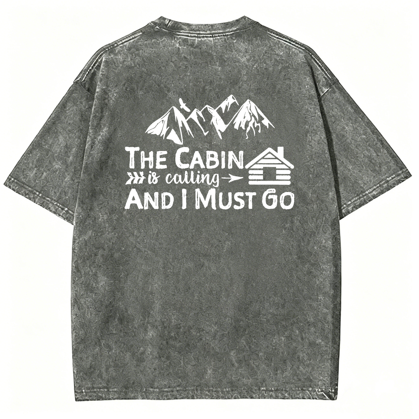 The Cabin Is Calling Washed T-Shirt