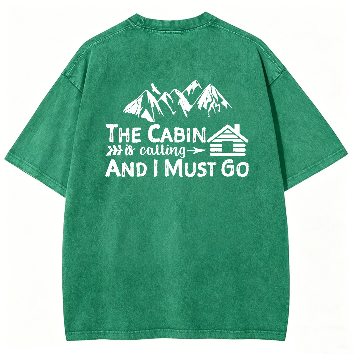 The Cabin Is Calling Washed T-Shirt