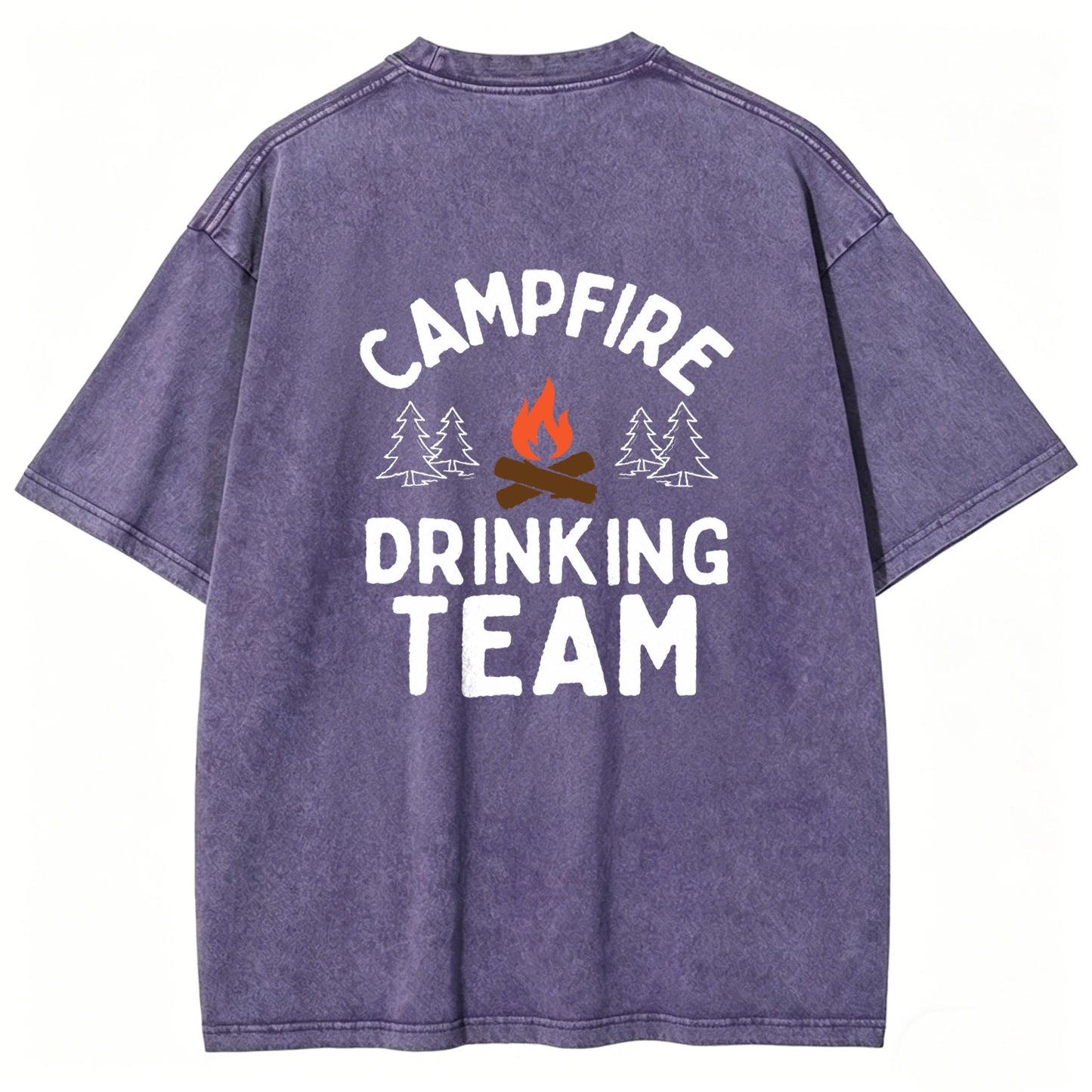 Campfire Drinking Team Washed T-Shirt