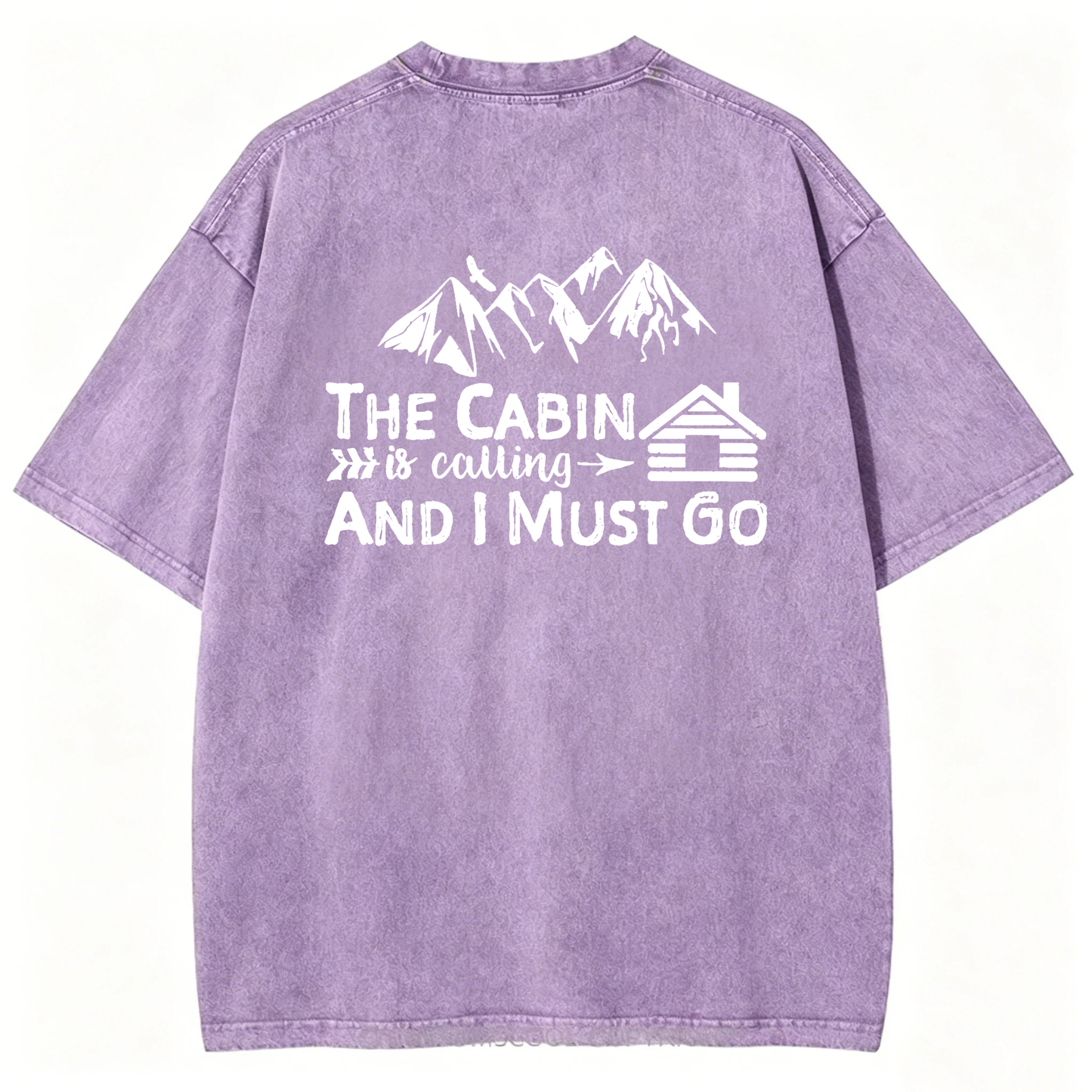The Cabin Is Calling Washed T-Shirt