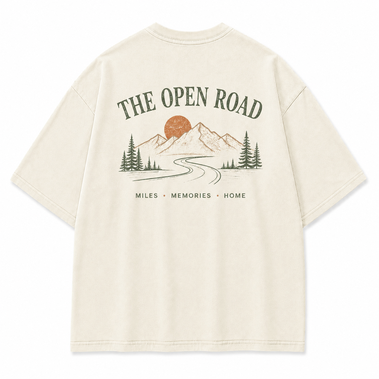 Where the Open Road Feels Like Miles, Memories, and Home Tee