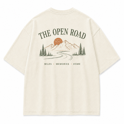 Where the Open Road Feels Like Miles, Memories, and Home Tee