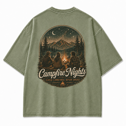 The Night We Felt Free Campfire Nights Graphic Tee