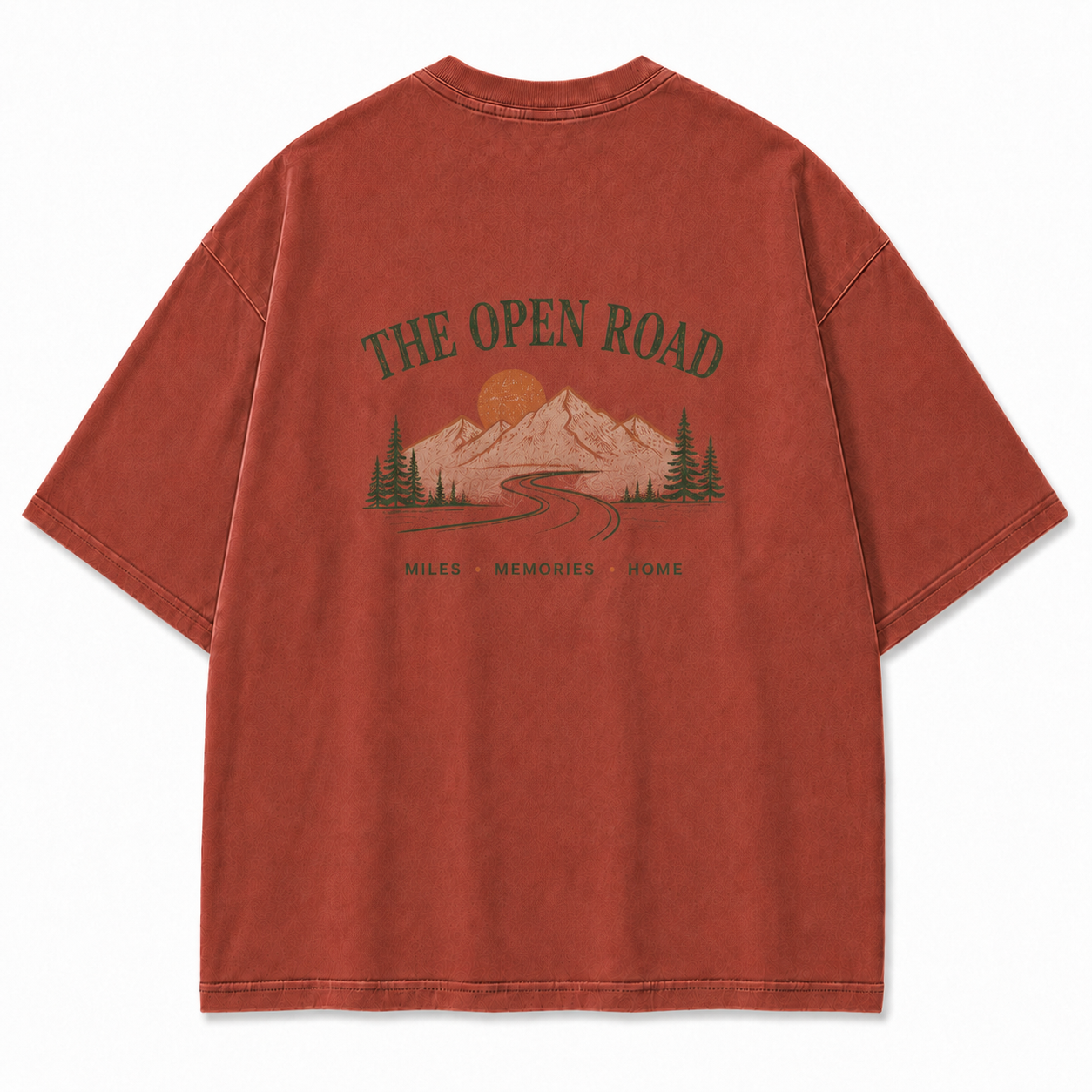 Where the Open Road Feels Like Miles, Memories, and Home Tee