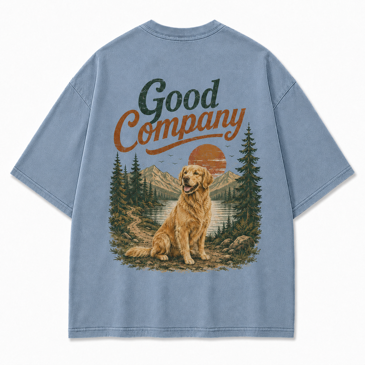 Where Good Company Comes with Four Paws Tee