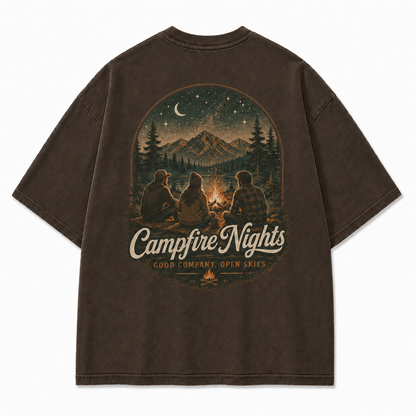 The Night We Felt Free Campfire Nights Graphic Tee
