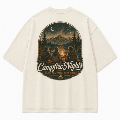 The Night We Felt Free Campfire Nights Graphic Tee