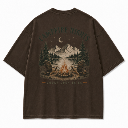 Under Open Skies Campfire Nights Graphic Tee
