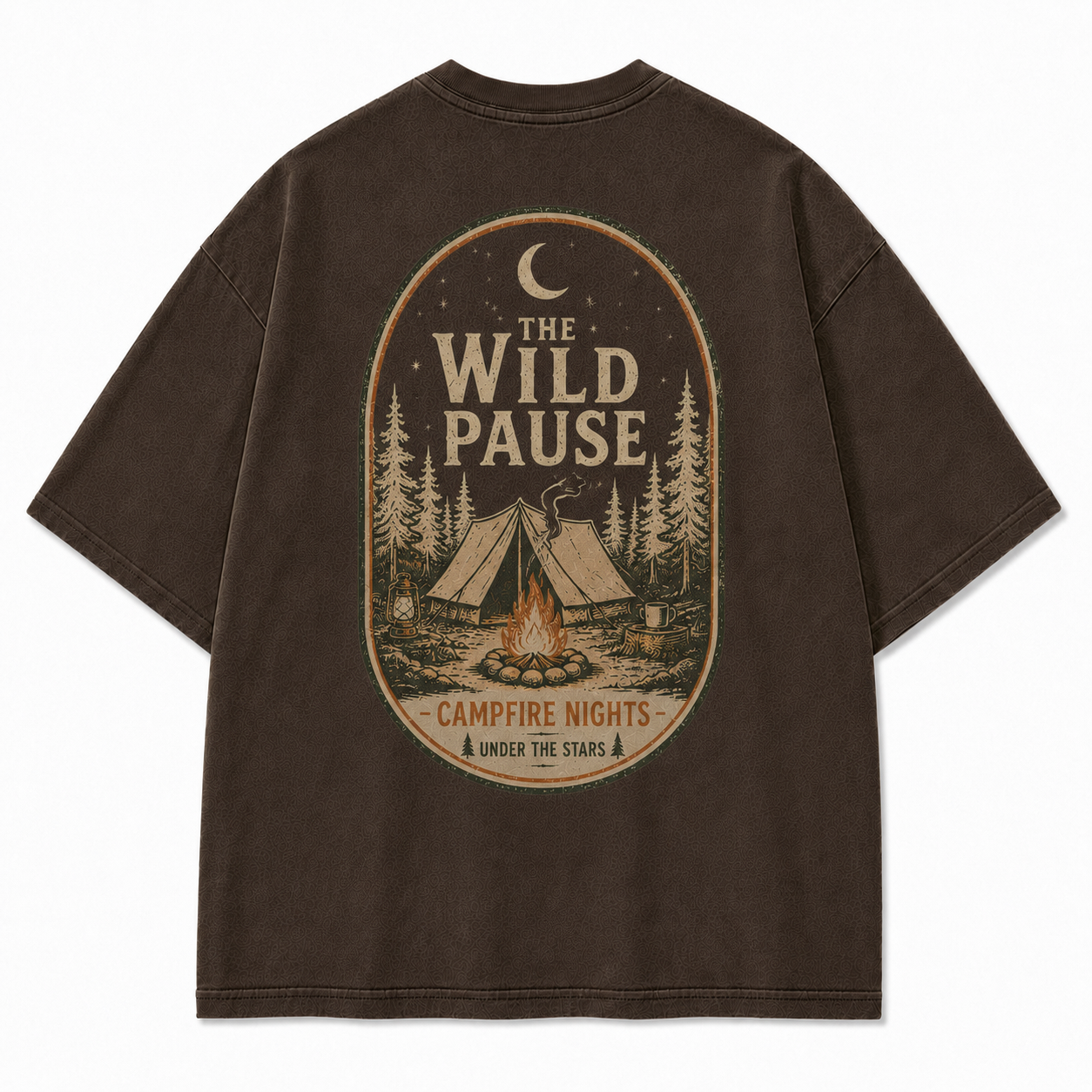 The Wild Pause Campfire Nights Graphic Tee