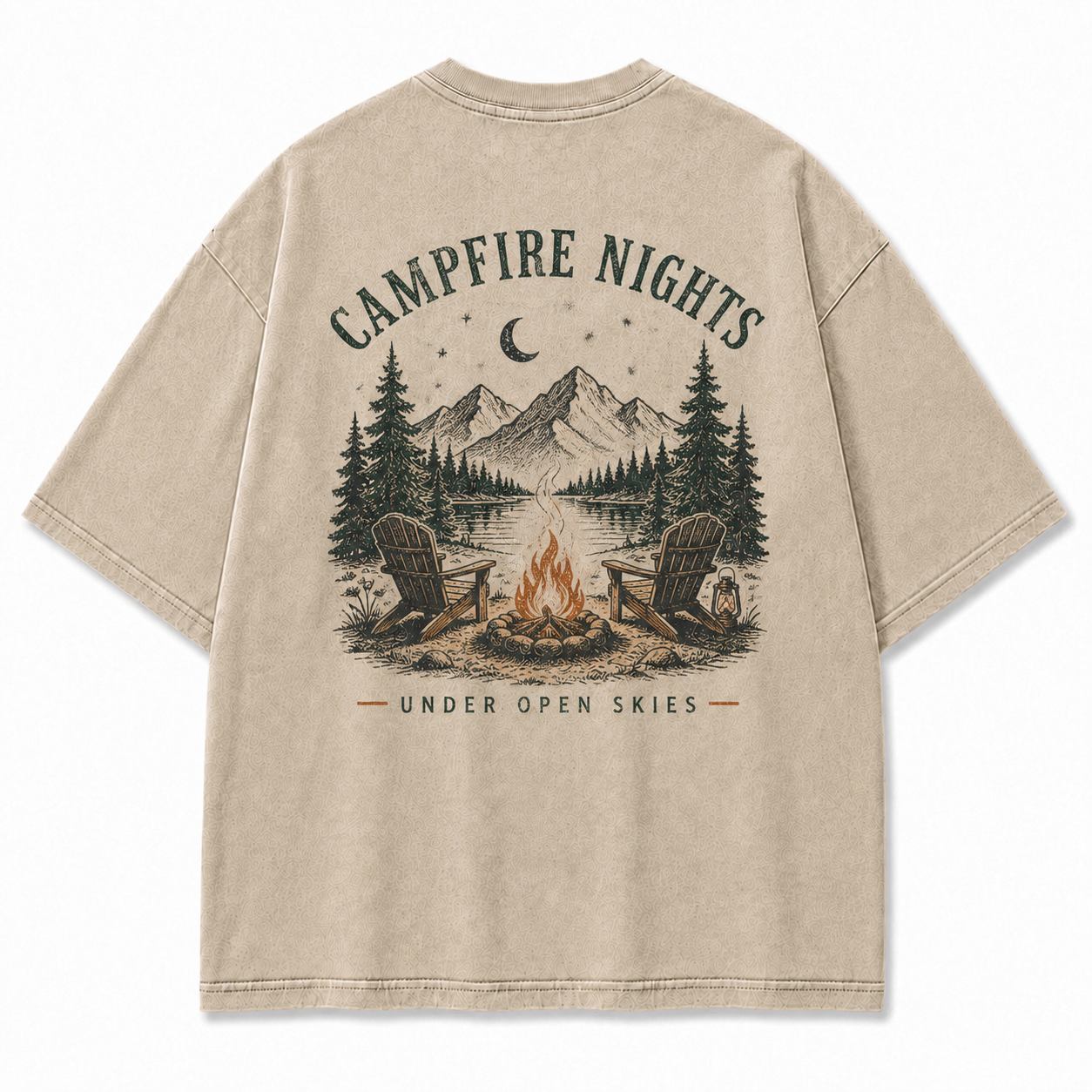 Under Open Skies Campfire Nights Graphic Tee