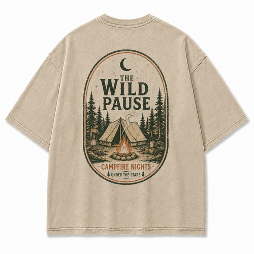 The Wild Pause Campfire Nights Graphic Tee